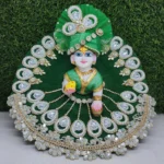 Dark Green Seesha Lace